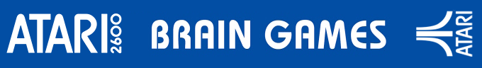 Brain Games logo for Atari 2600